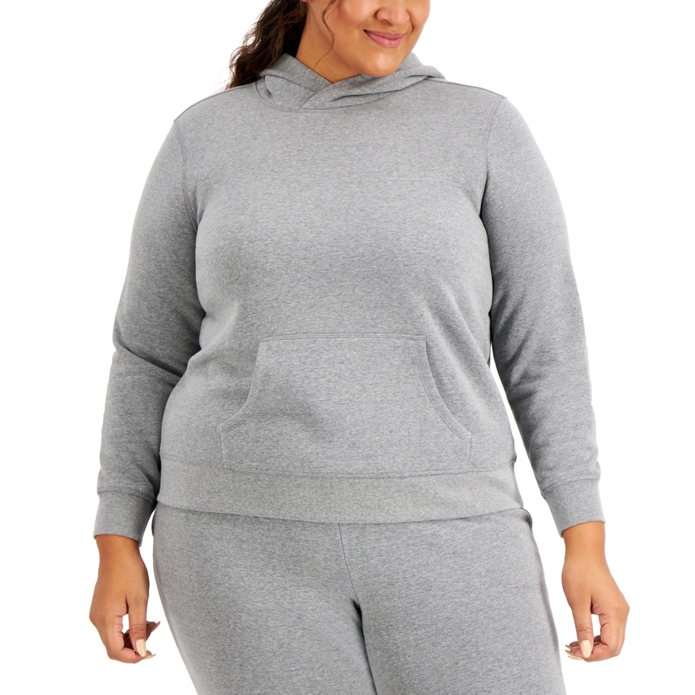 Ideology Plus Size Cozy Pullover Hoodie in Vibrant Color